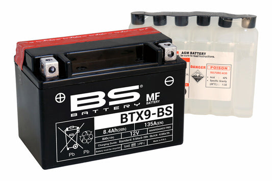 Bateria BS Battery BTX9-BS