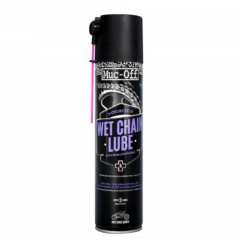 Massa de corrente (terreno húmido) Muc-Off Wet Chain Lube Spray 400ml