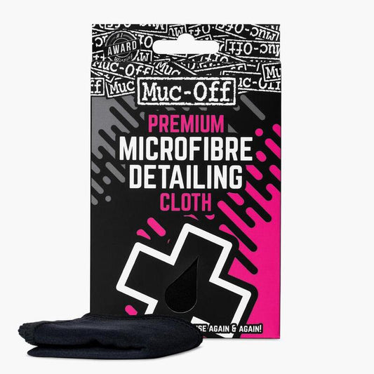 Pano de microfibra especial lentes Muc-Off Premium Microfibre Helmet & Visor Cloth