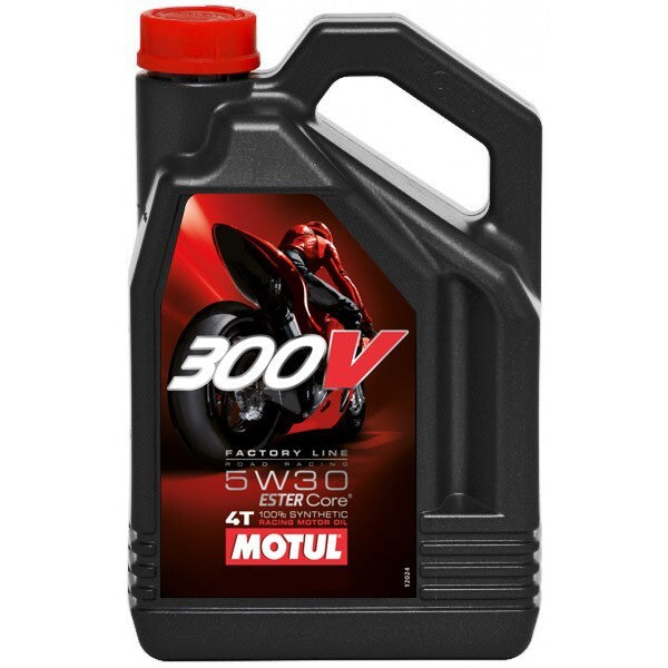 Óleo Moto Motul 300V 5W30 Factory Line Road Racing 4L